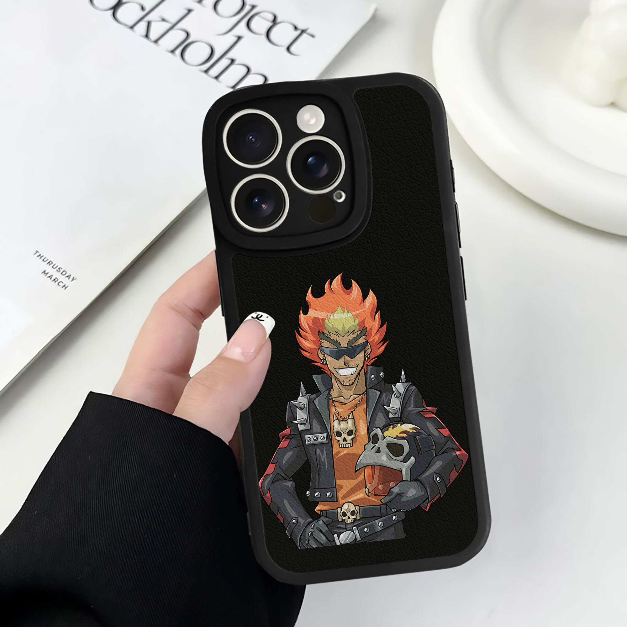 遊☆戯☆王 Yu-Gi-Oh! 【iPhone 16シリーズ対応】シリコンスマホケース（レザー調） 材質：シリコン
